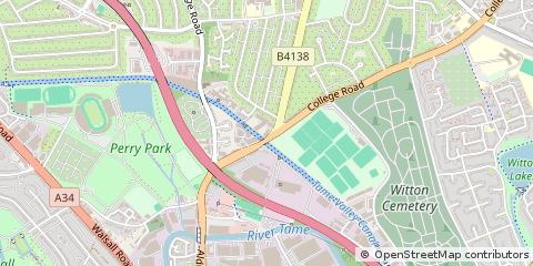 Map of Birmingham