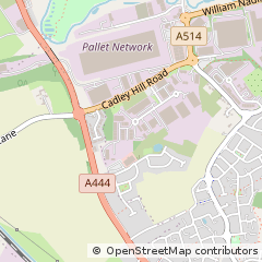 Map of Swadlincote