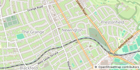 Map of Edinburgh