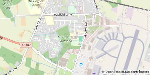 Map of Doncaster, South Yorkshire