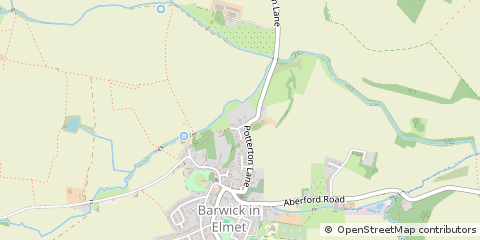 Map of Leeds, West Yorkshire