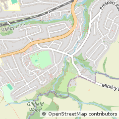 Map of Sheffield, South Yorkshire
