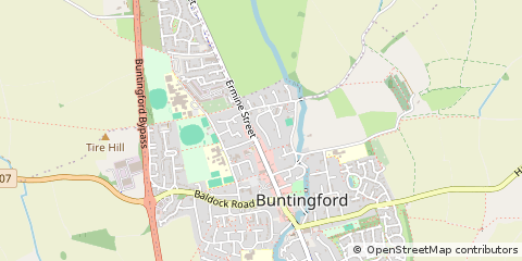 Map of Buntingford