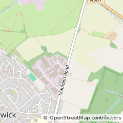 Map of Flitwick, Bedfordshire