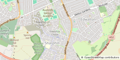 Map of Nottingham