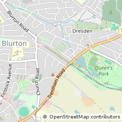 Map of Stoke-on-Trent, Staffordshire