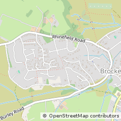 Map of Brockenhurst, Hampshire