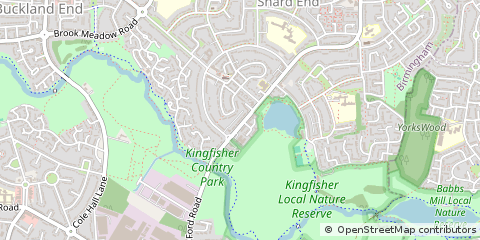 Map of Birmingham