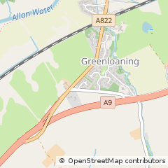 Map of Dunblane