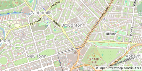 Map of Edinburgh