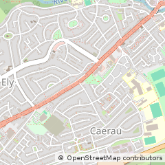 Map of Cardiff