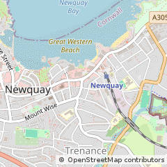 Map of Cornwall