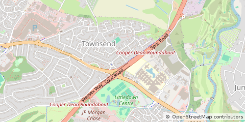Map of Bournemouth