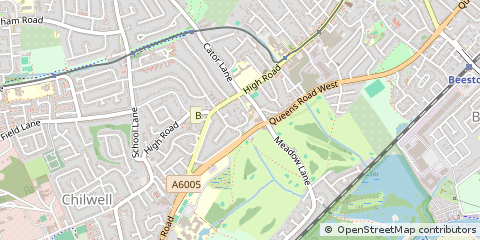 Map of Nottingham
