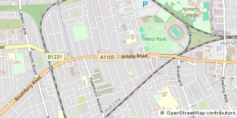 Map of Hull