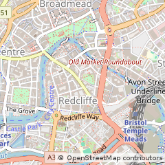 Map of Bristol, Somerset