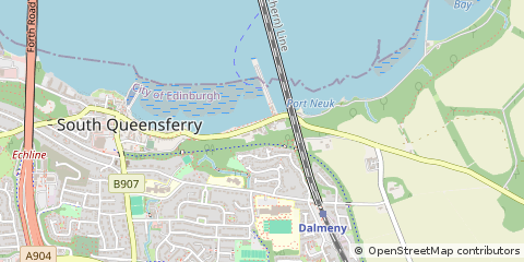 Map of South Queensferry