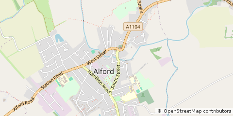Map of Alford