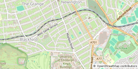 Map of Edinburgh
