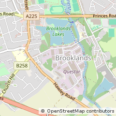 Map of Dartford, Kent