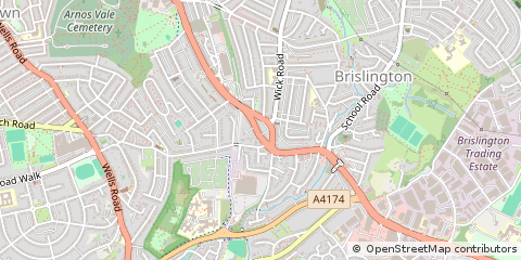 Map of Bristol