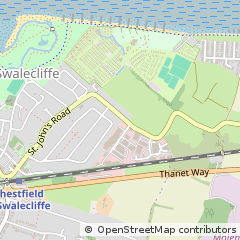 Map of Whitstable, Kent