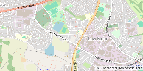 Map of Bradford