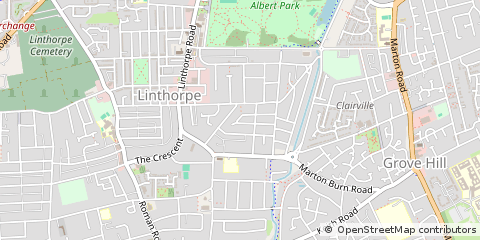 Map of Middlesbrough