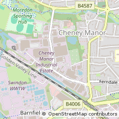 Map of Swindon