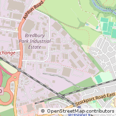 Map of Stockport