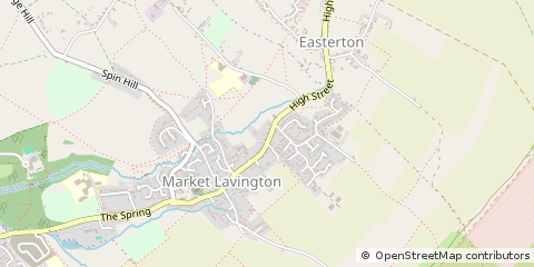 Map of Devizes, Wiltshire