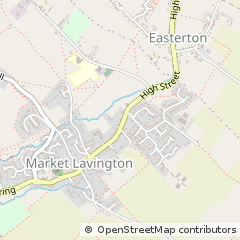 Map of Devizes, Wiltshire