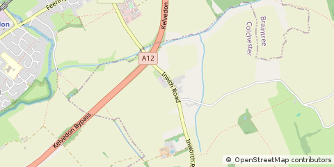 Map of Colchester, Essex