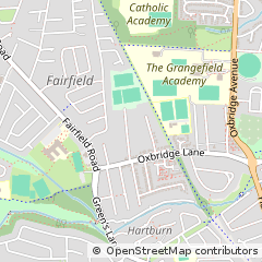 Map of Stockton-on-Tees