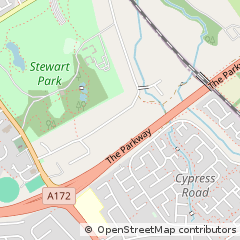 Map of Middlesbrough, Cleveland