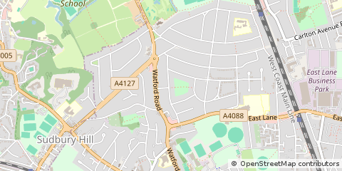Map of Middlesex