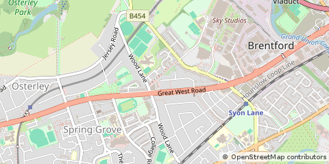 Map of Isleworth