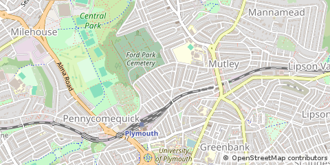 Map of Plymouth