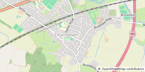 Map of Gloucester