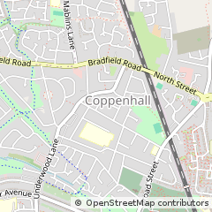 Map of Crewe, Cheshire