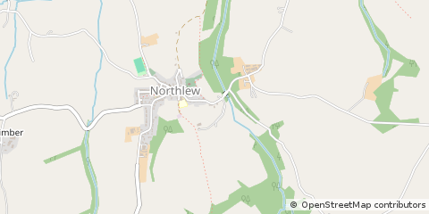 Map of Okehampton