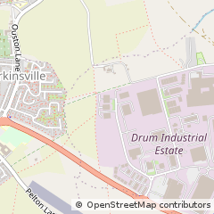 Map of Chester LE Street, County Durham