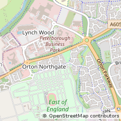 Map of Peterborough