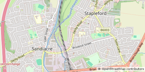 Map of Nottingham