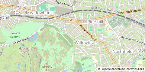 Map of Edinburgh