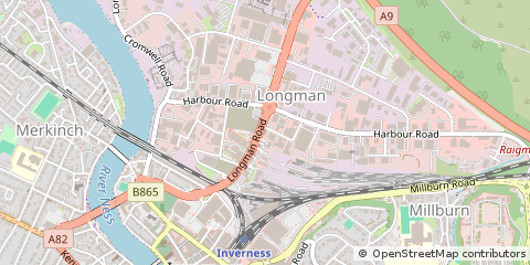 Map of Inverness