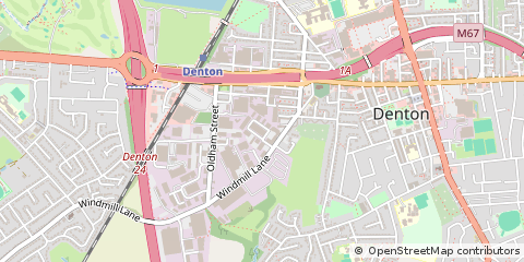 Map of Manchester