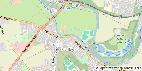 Map of Leeds