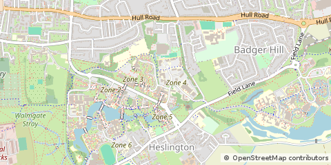 Map of York