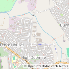 Map of Houghton-LE-Spring, Tyne and Wear
